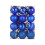 XUNRYAN shatterproof Christmas tree ornaments blue glitter 2