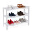 Bamboo Shoe Rack, 3-Tier, Space-Saving Design 1