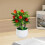 Bonsai artificial cu 12 fructe, plastic, 23 cm 3