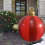 Opblaasbare kerstbal voor in de tuin, 60 cm 5