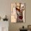 Tableau abstrait Picasso sur toile 40 x 60 cm 4