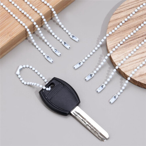 1000Pcs Mixed Color  Bead Chains with Connectors for Crafts and Decorations 1