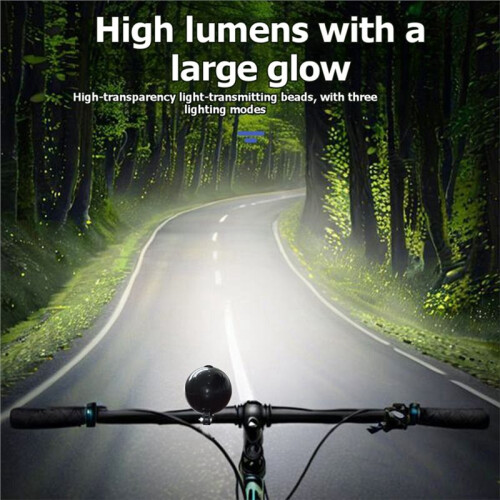 3 LED Retro Bicycle Headlight Flashlight 3 Light Modes Front Light Vintage MTB Cycling Accessories