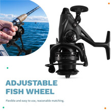 Reel, Freshwater and Saltwater Fishing Reel, 7+1 Double Spool & Handle Saltwater Fishing Reel NTK-4000