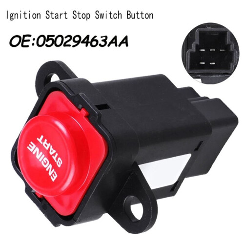 05029463AA Engine Power Ignition Start Stop  Knob Button for  Ram 1500 1