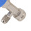 R134a Dosenzapf-Set blauer Metallspender mit Ventil 10