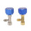 R134a Dosenzapf-Set blauer Metallspender mit Ventil 12