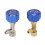 R134a Dosenzapf-Set blauer Metallspender mit Ventil 15