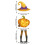 Halloween Hanging Sign – Pumpkin & Witch Hat, 1 Set 3