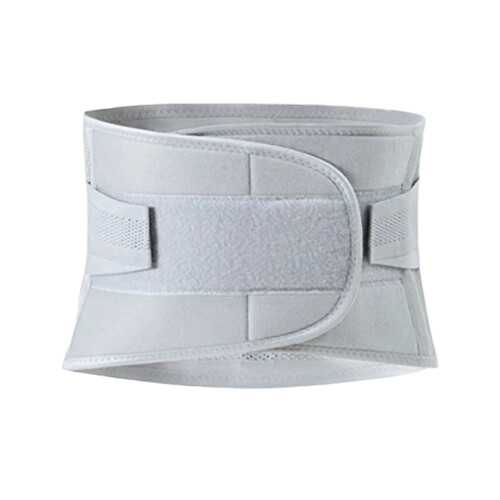 Lower Back Support Brace Lumbar Support With Elastic-grey XL