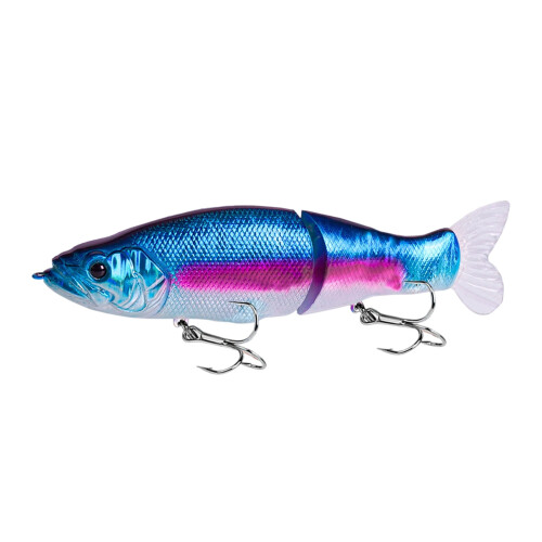 32g 135mm Swimming Lures with Treble Hook Multi Jointed-TypeG