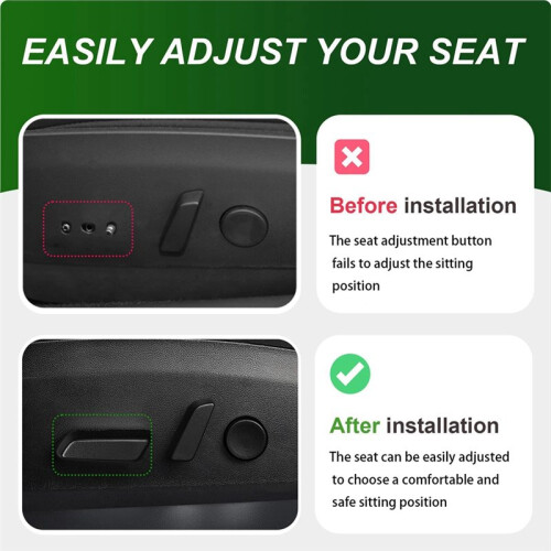 1098840-00-D  Adjustment Button Driver Side  Cushion Forward Adjustment Button Cover for  Model 3/Y 2017-20 2