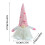 Valentine's Day Gnome Plush Decor Set 2 Pack Pink Mr and 2
