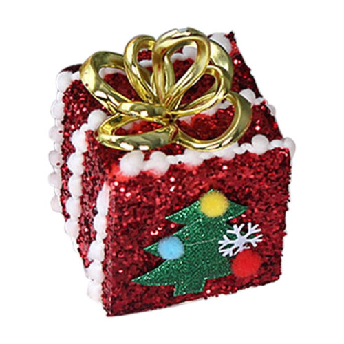 Karymi foam Christmas ball ornaments set white 3-pack 1