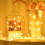 Star and Pentagram String Lights Waterproof Battery Remote 8