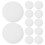12Pcs 5 Inch White Acrylic Downlight Covers Anti-Glare Lamp Diffusers 1