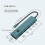 Multiport USB Hub USB3.0 Docking Station 7  4K Portable Adapter with Sleep Screen Function 1