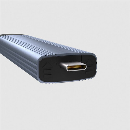 2X M.2 SSD Case M.2 to USB 3.1 Gen 2 10Gbps NVME SSD Case Dual Interface Inline SSD Case Supports NVME Protocol 2