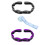 3Pcs Professional 8 Rings Resistance Band Arm Back Trainer-C 1