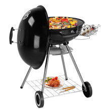 Portable Charcoal Grill 14 Inch BBQ Outdoor Camping Backyard Beach Picnic