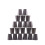 40 Paper Cups (9Oz) - Plain Solid Colours Birthday Party Tableware Catering(Green&Black) 5