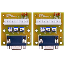 2X CGA to VGA or VGA to CGA Adapter CGA/VGA VGA/CGA Arcade Monitor Converter Video Converter Board Monitor