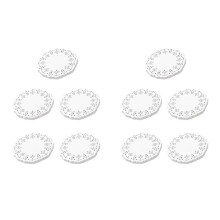 Spitze Deckchen Papier 1000 Stück, 4,5 Zoll Dekorative Runde Tisch Sets, Liner für Kuchen, Desserts Baked Treat Geschirr Display