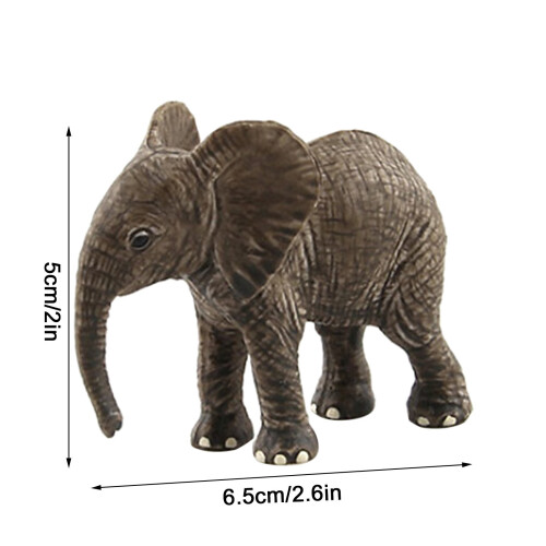 Realistiske dyrefigurer for barn, 1 stk. 2