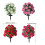 Artificial Pink Crabapple Floor Insert Ornament Perfect For-Red 4