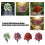 Artificial Pink Crabapple Floor Insert Ornament Perfect For-Red 5