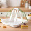 Heat Resistant Tongs And Storage Plate Rectangular-5 food clips 3
