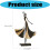 Artistic Metal Ballet Dancer Statue Elegant Ballet Dancer 3