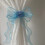 Romantics Polyester Window Drapery Holder with 3D-Blue 5