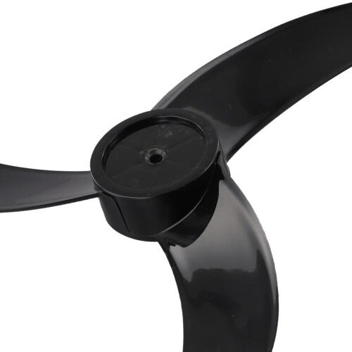 Hélices de ventilador Lylong de plástico, 45 cm (18 polegadas), pretas, pacote com 3 unidades. 1