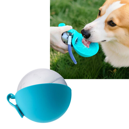 Hundewasserflasche, Wasserbehälter, Wasserfütterung für-Blau 2