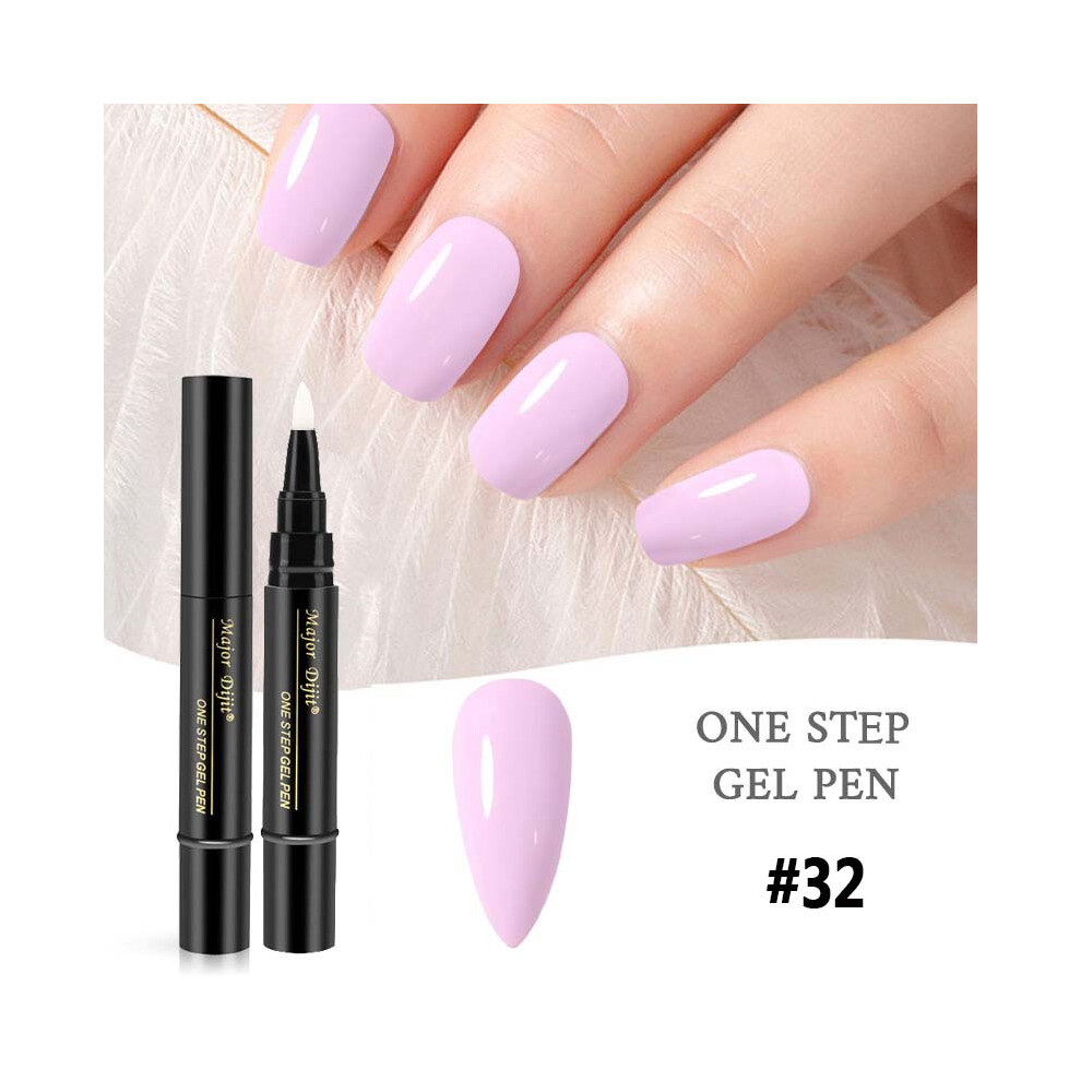 (BEDR123-32) New product manicure one-step nail polish gel pen style nail polish gel