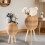 Handgefertigte gewebte Blumenvasen, Korb-Rattan-Vasen,-L 252B 6