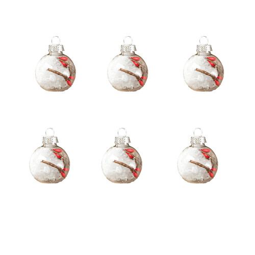 Kayannuo julepyntsett 4 cm 6 deler 1