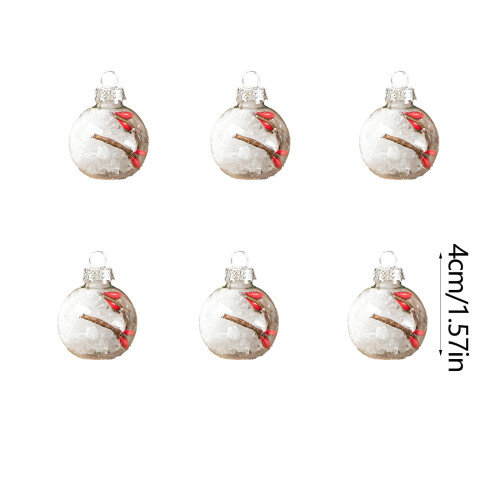 Kayannuo julepyntsett 4 cm 6 deler 2