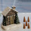 Θυμιατήριο Resin Winter Cottage με 5 ξυλάκια 2