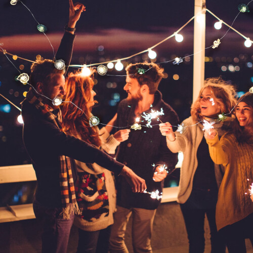 LED-Lichterkette mit Meeresmuscheln – 2 m oder 3 m 2