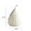 Christmas Tree Taper Candles Aromatherapy Wax 12 Pack 2
