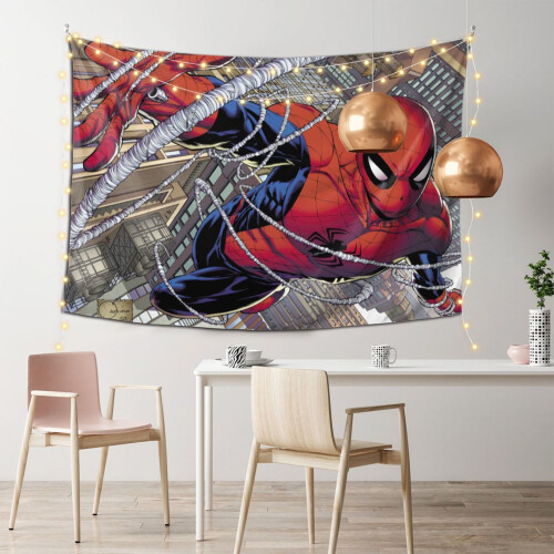 Τέχνη τοίχου με ταπισερί Spider-Man 60x40 ίντσες 1