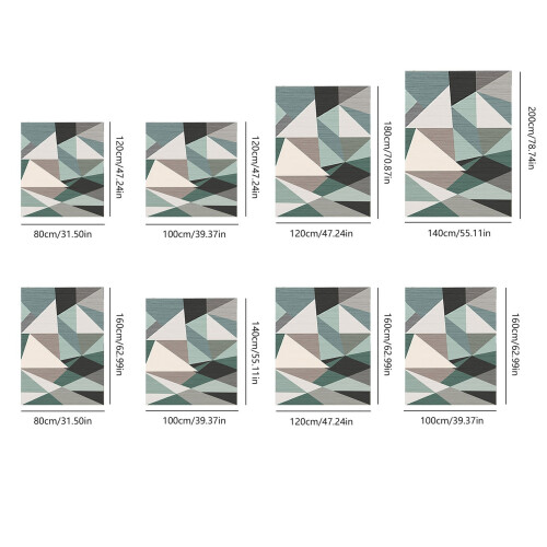 Geometric Living Room Carpet for Home Use 2