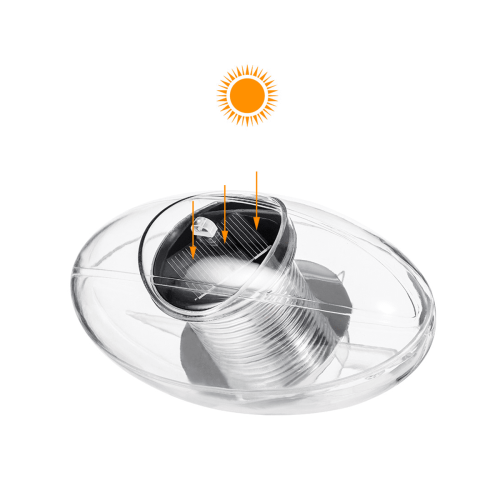 Luz solar flutuante para piscina com LED e mudança automática de cor. 1