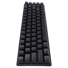 68-Tasten 60% RGB mechanische Tastatur Schwarz