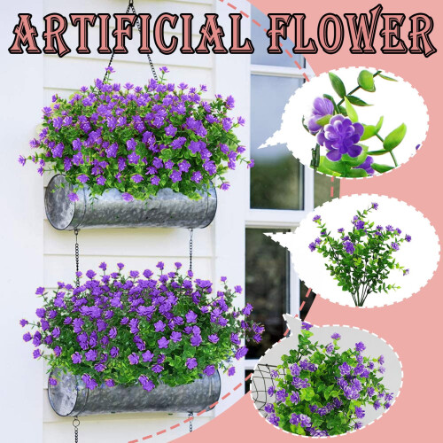 15-delt realistisk kunstig blomsterbukett 1