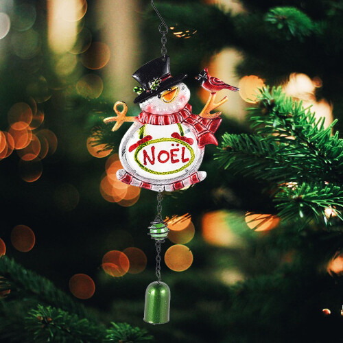 Pendentif carillon de Noël en métal 2