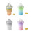 2 in1 Ice Ball Maker Mold Collapsibles-green blue gradient 2