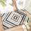 Tapis de salle de bain en microfibre antidérapant et lavable 4